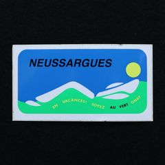 NEUSSARGUES ヴィンテージステッカー