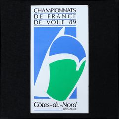 CHAMPIONNATS DE FRANCE DE VOILE 89 ヴィンテージステッカー