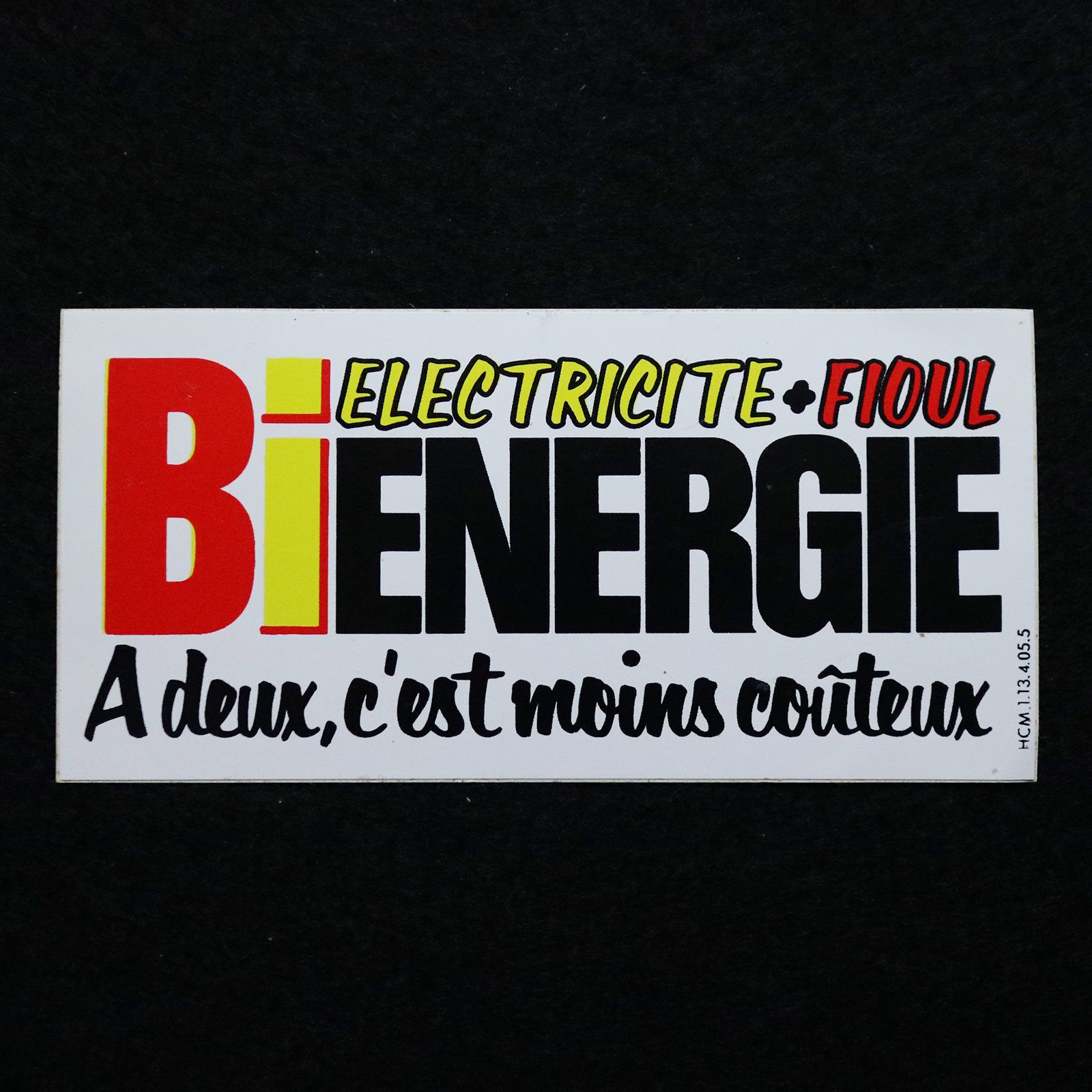BiENERGIE ヴィンテージフレンチステッカー