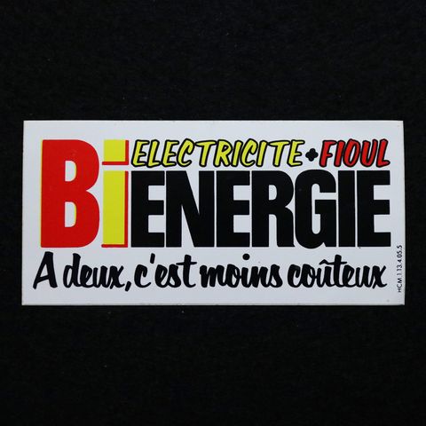 BiENERGIE ヴィンテージフレンチステッカー