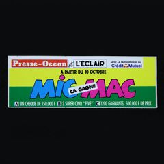 MICMAC ヴィンテージフレンチステッカー