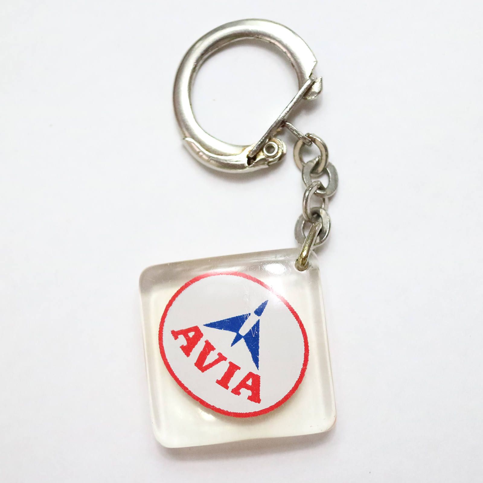 AVIA モータオイル ブルボンキーホルダー