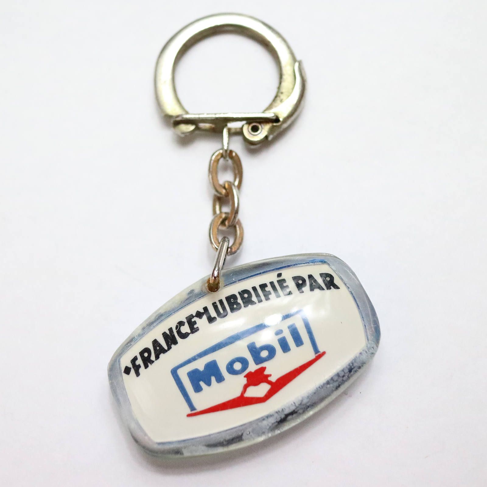 Mobil モービル タンカー ブルボンキーホルダー