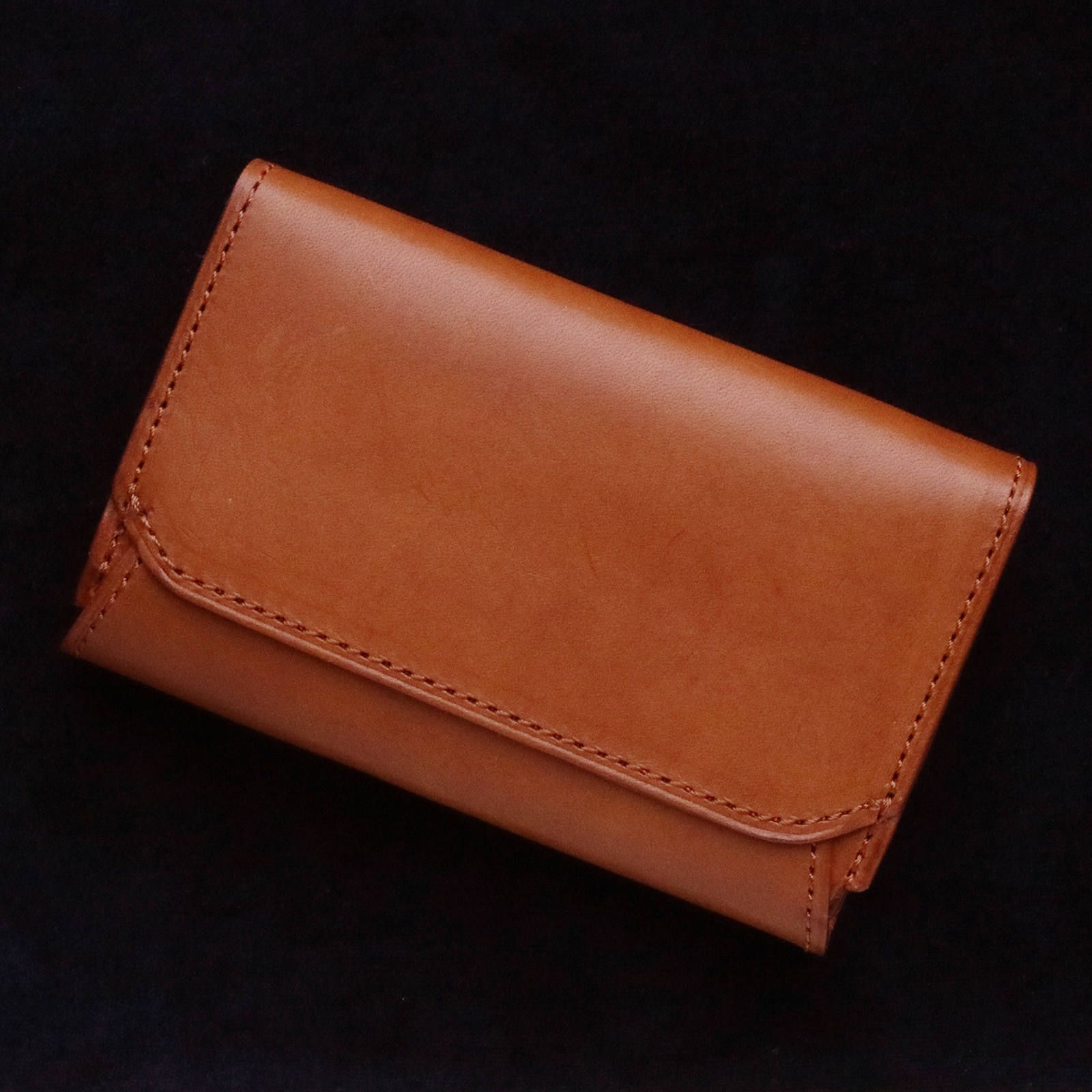 「cent II」カードケース(名刺入れ)コニャック