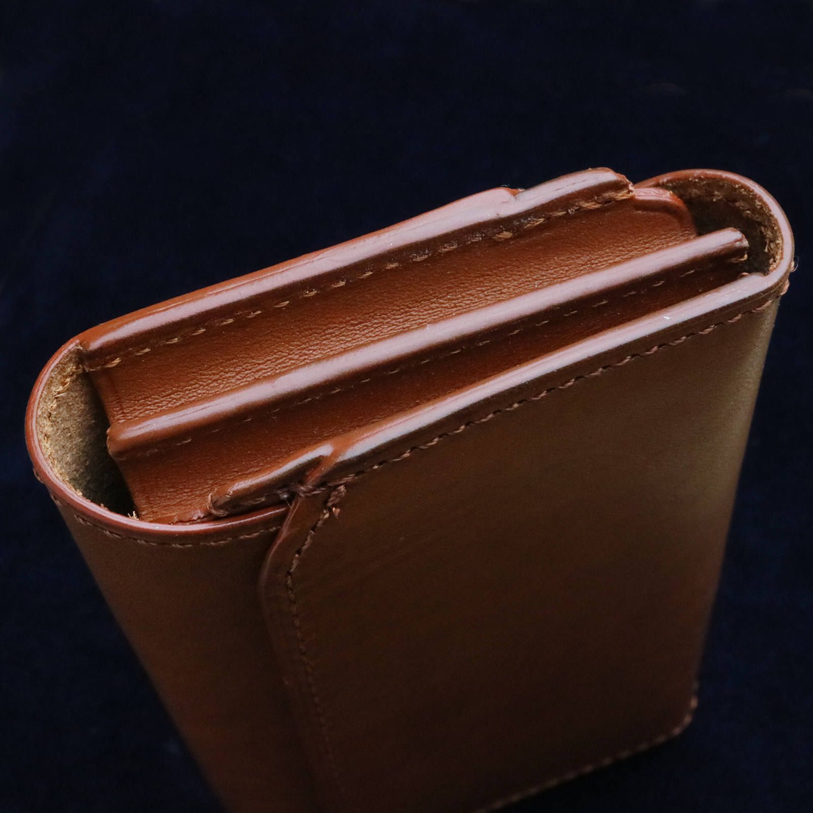 「cent II」カードケース(名刺入れ)コニャック