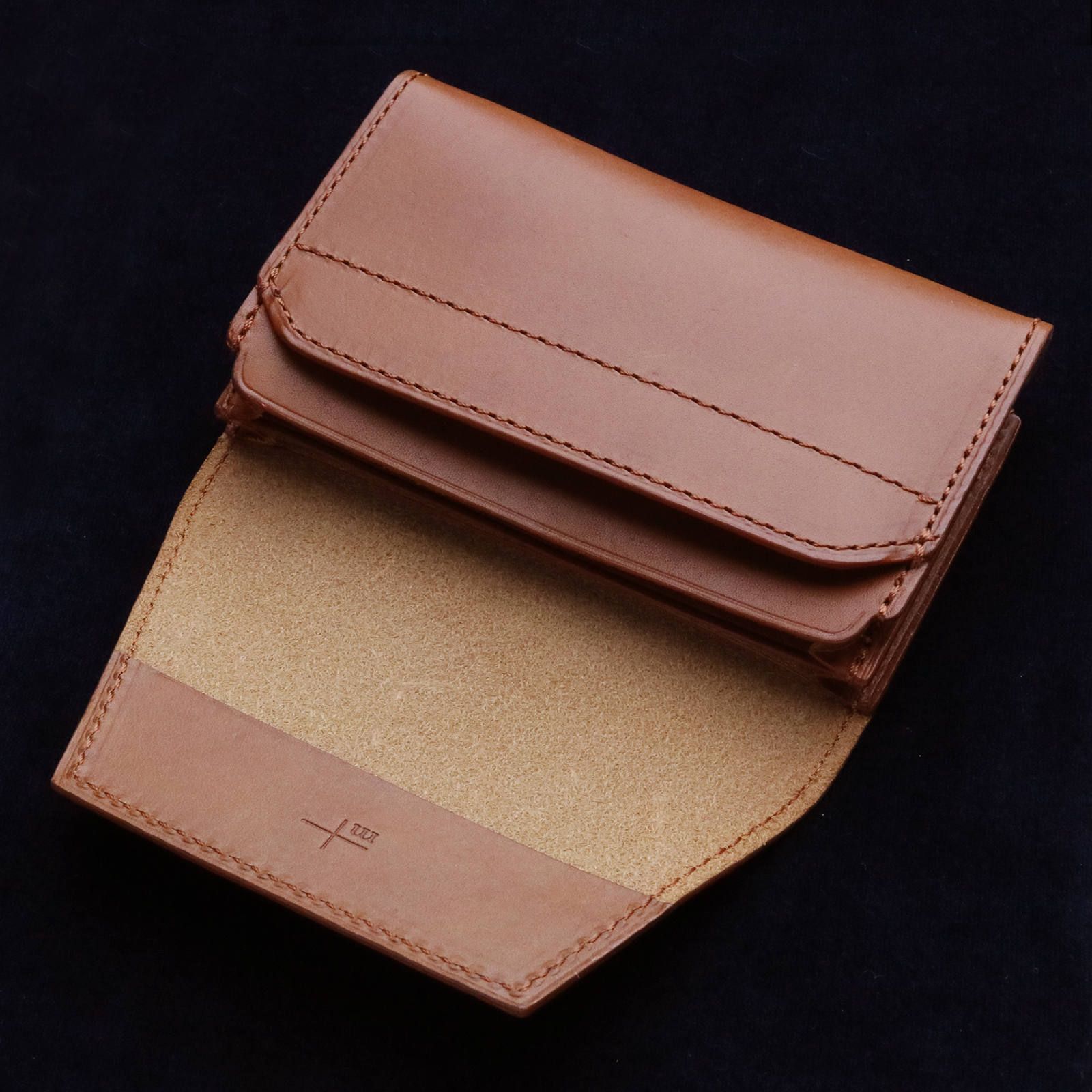 「cent II」カードケース(名刺入れ)コニャック
