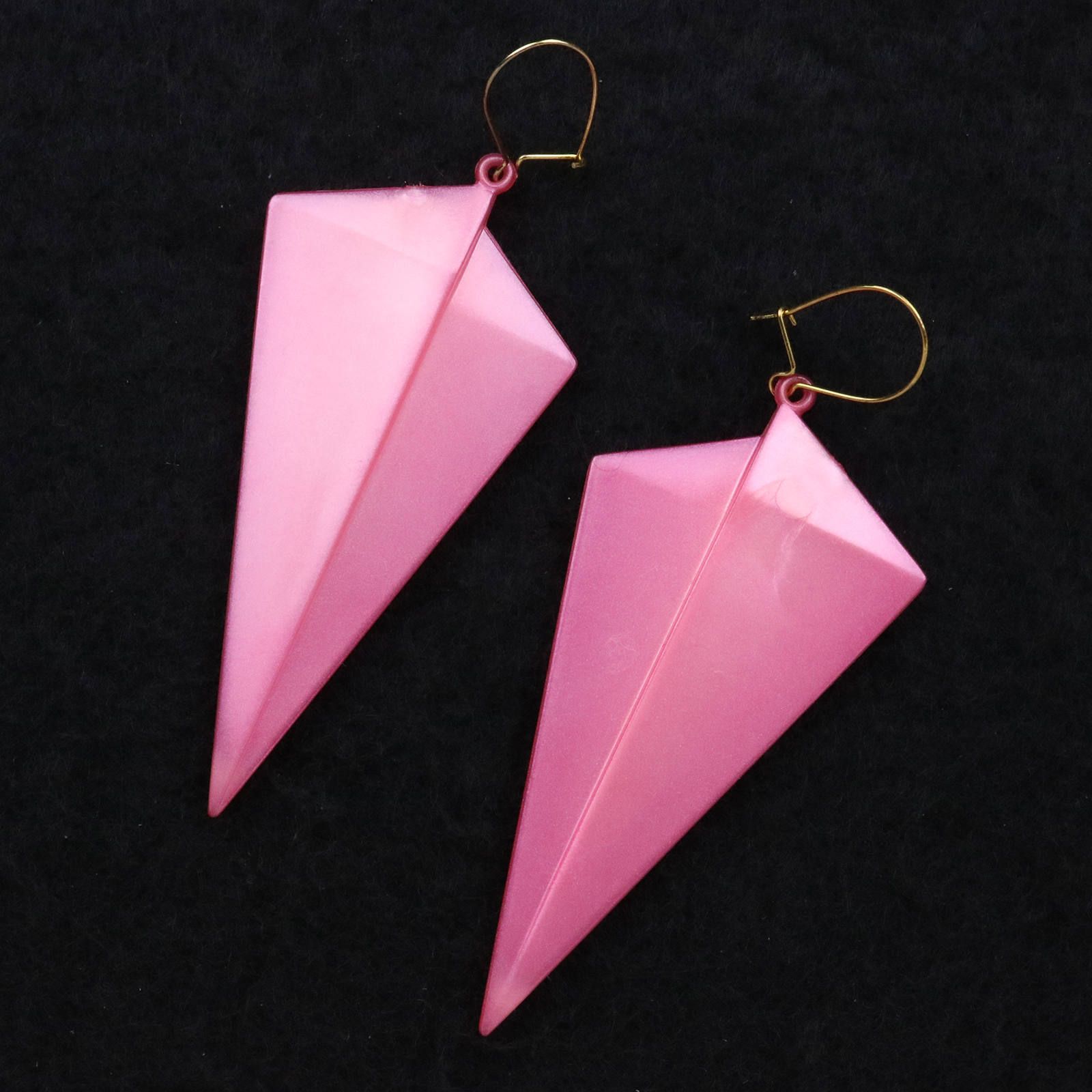 ピアス「パール折り紙」