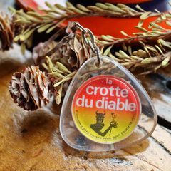 la crotte du diable チーズ フレンチキーホルダー