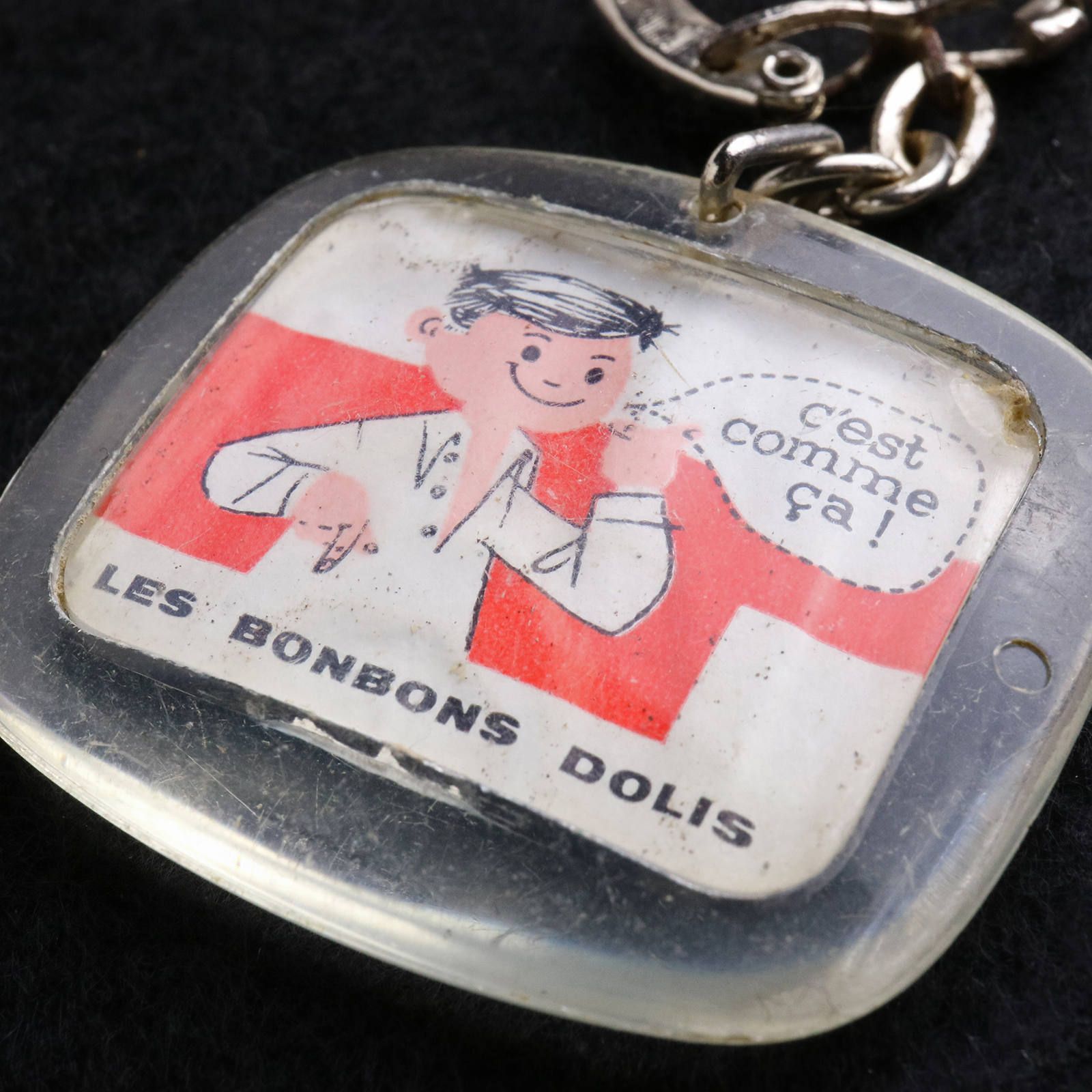 les bonbons DOLIS フレンチキーホルダー