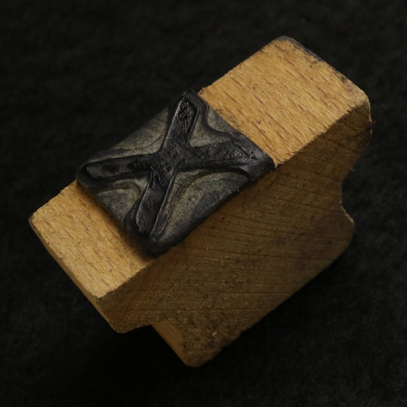 ヴィンテージスタンプ「x」フランス