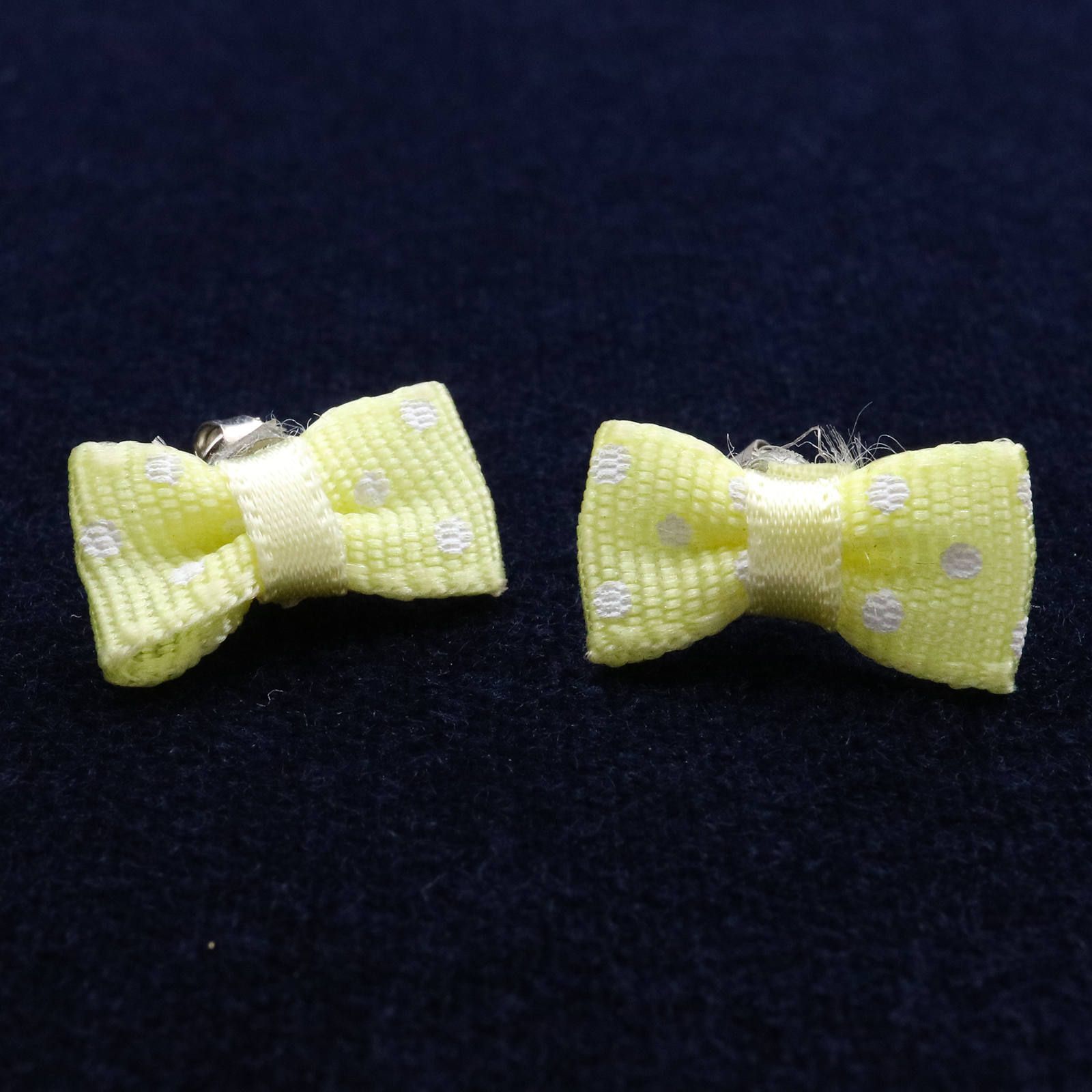 ピアス「パステルリボン」