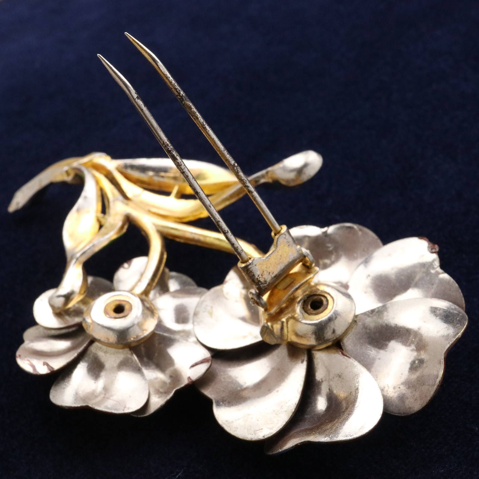 メタルファークリップ「花」