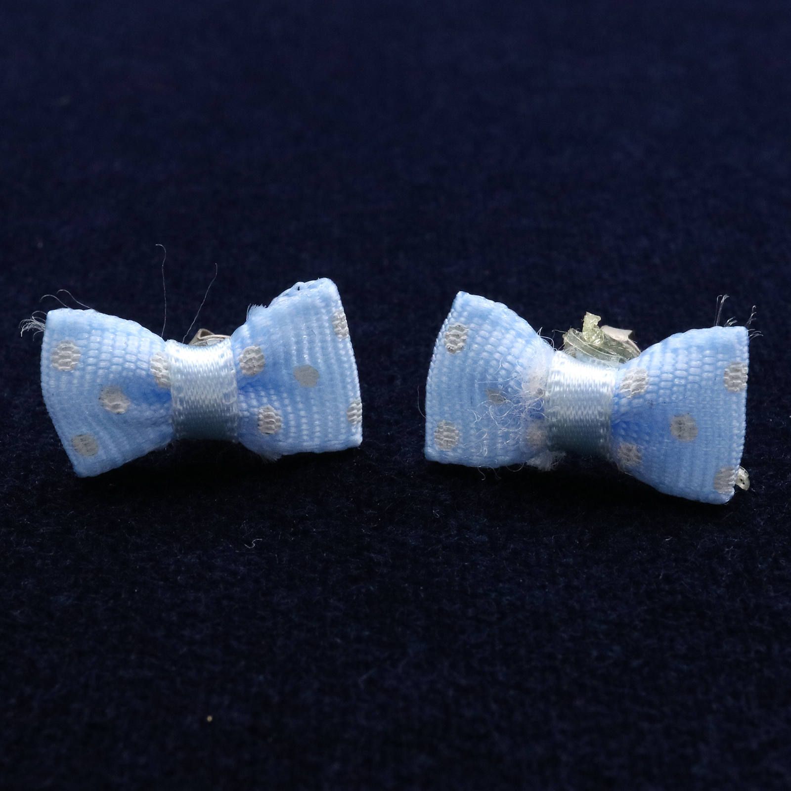 ピアス「パステルリボン」