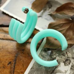 ピアス「フープパステルチューブ」