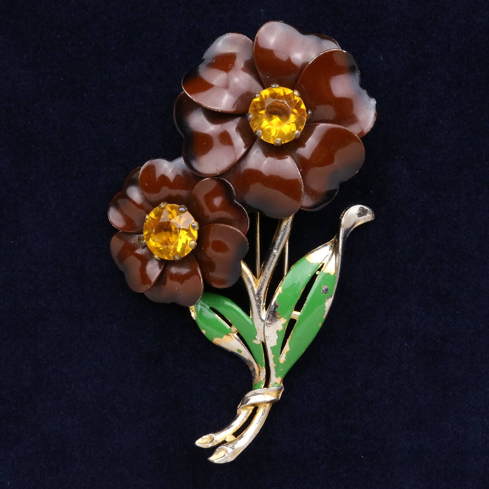 メタルファークリップ「花」