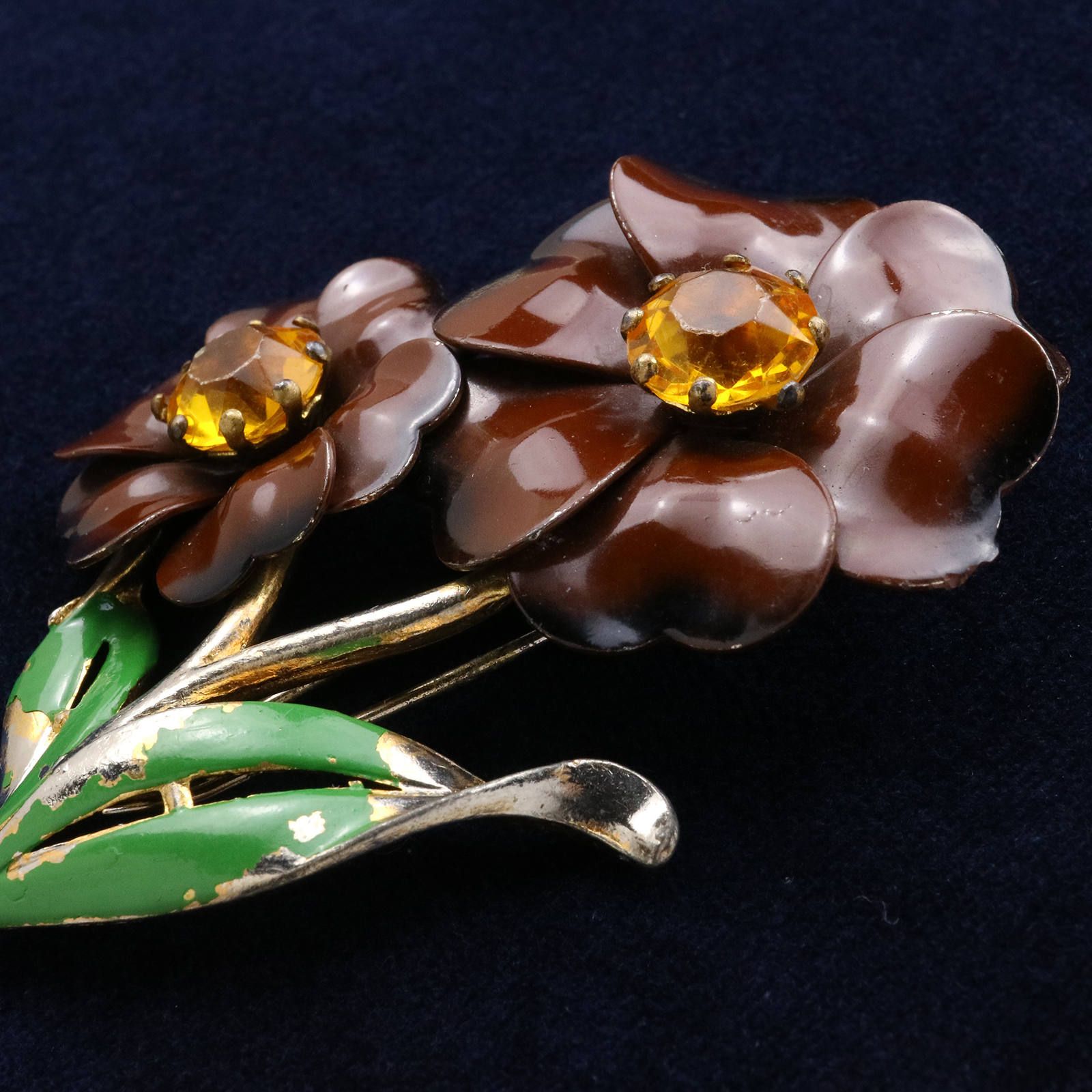 メタルファークリップ「花」