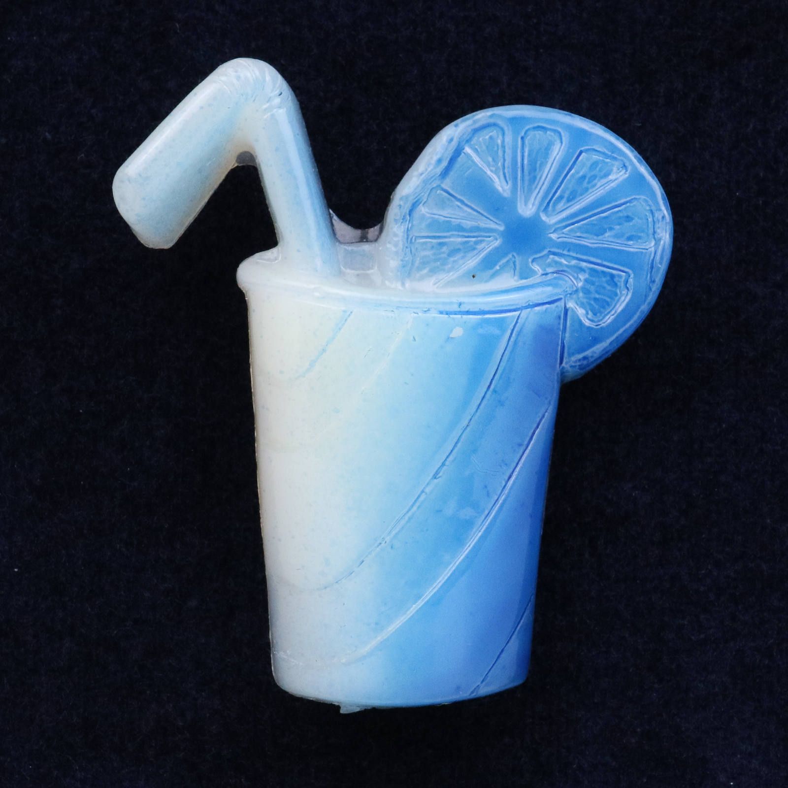 プラスチックブローチ「レモネード」
