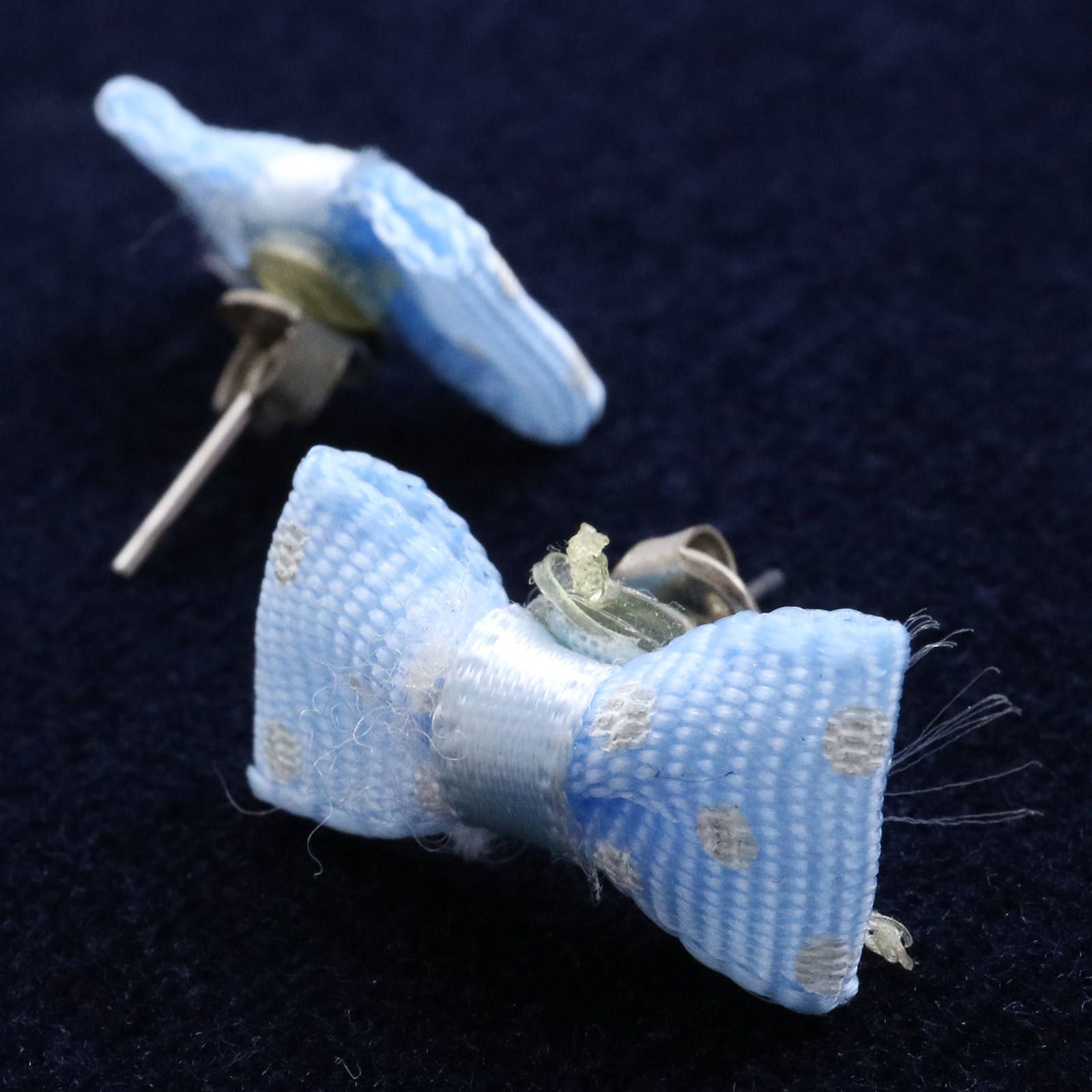 ピアス「パステルリボン」