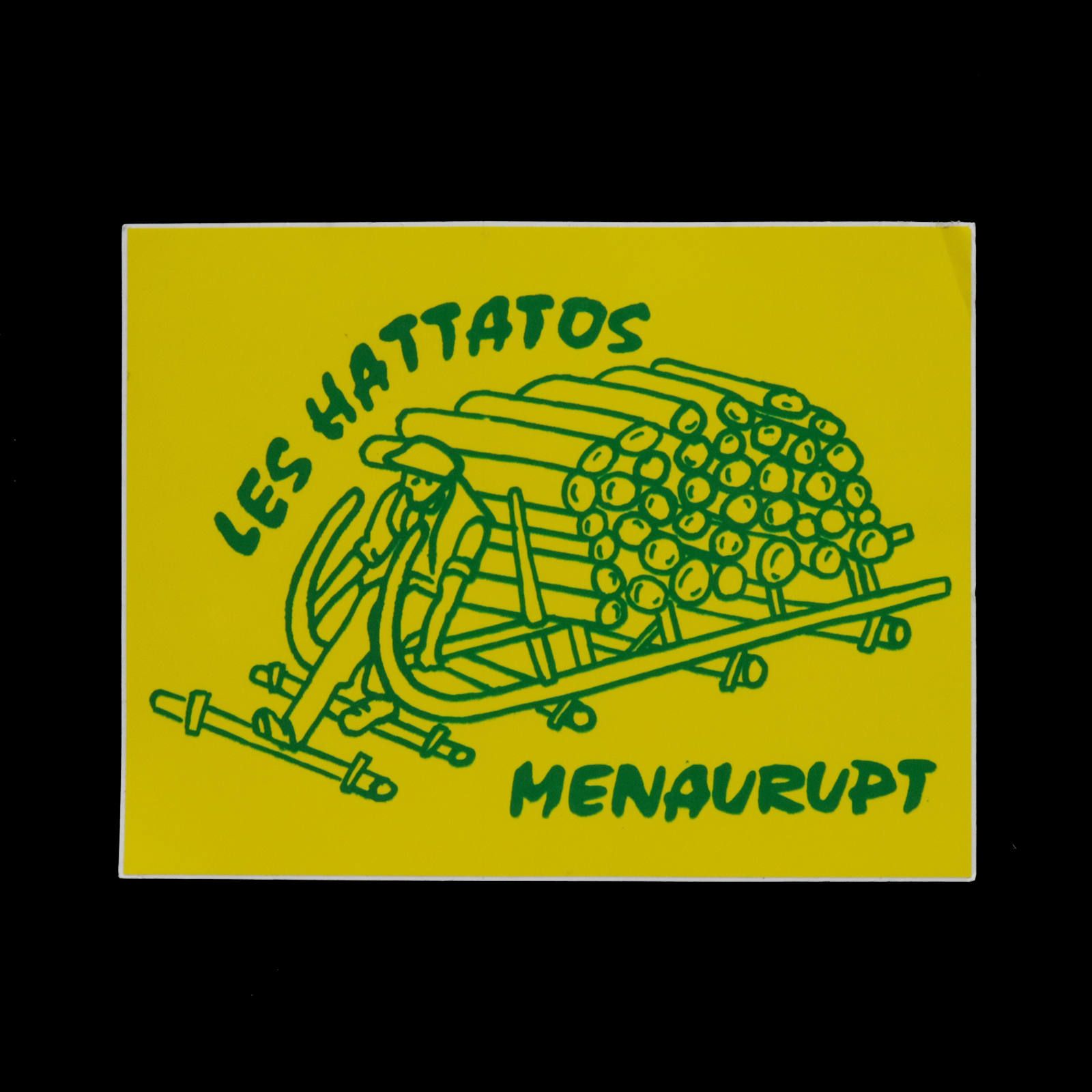 MENAURUPT ヴィンテージステッカー