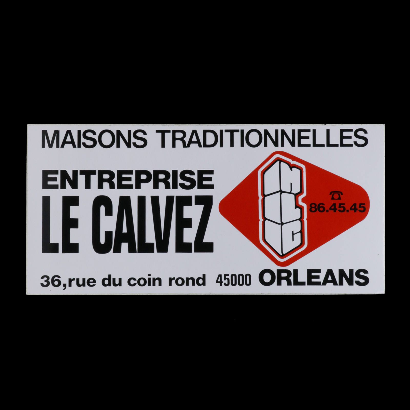 MAISONS LE CALVEZ ヴィンテージステッカー