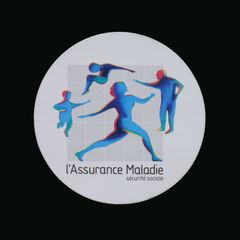l'Assurance Maladie 健康保険 ヴィンテージステッカー