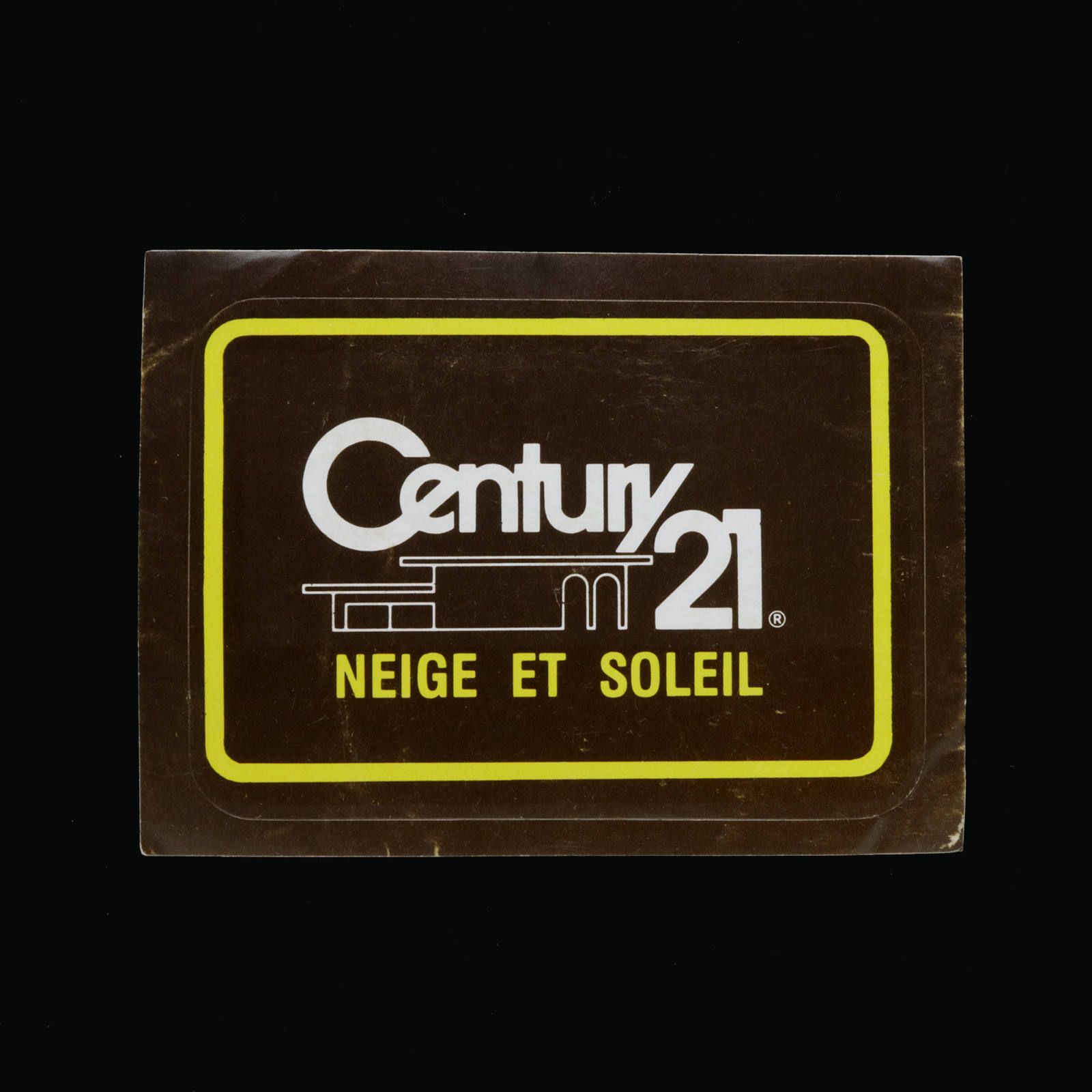 Century 21 不動産会社 ヴィンテージステッカー