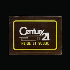 Century 21 不動産会社 ヴィンテージステッカー
