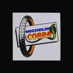 MICHELIN "COBRA" ミシュラン タイヤ ヴィンテージステッカー