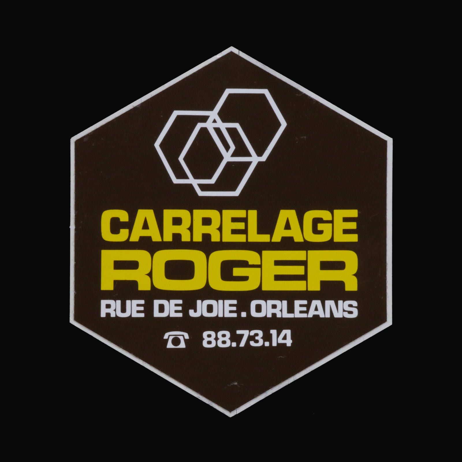 CARRELAGE ROGER ヴィンテージステッカー