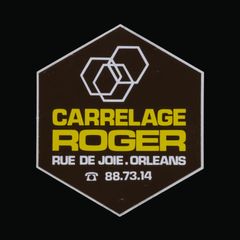 CARRELAGE ROGER ヴィンテージステッカー