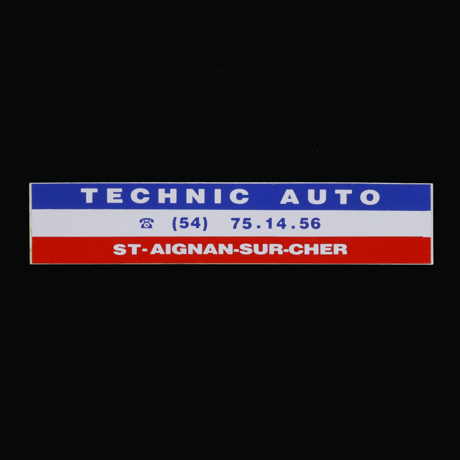 TECHNIC AUTO ヴィンテージステッカー