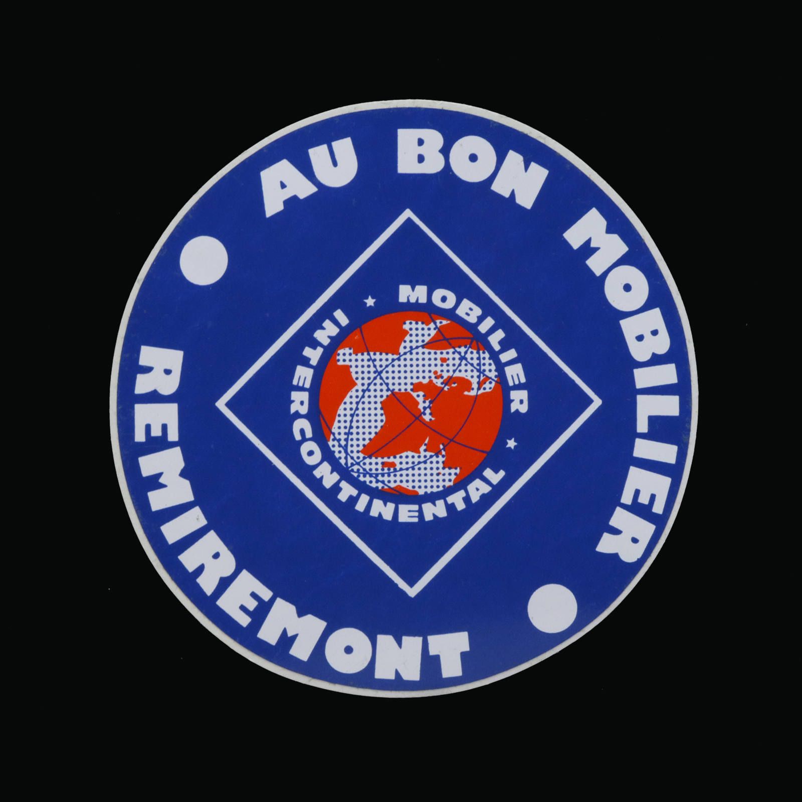 AU BON MOBILIER 家具屋 ヴィンテージステッカー