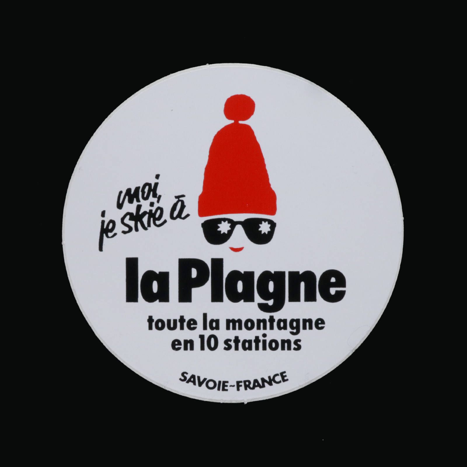 la Plagne ヴィンテージステッカー