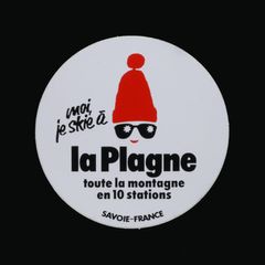 la Plagne ヴィンテージステッカー