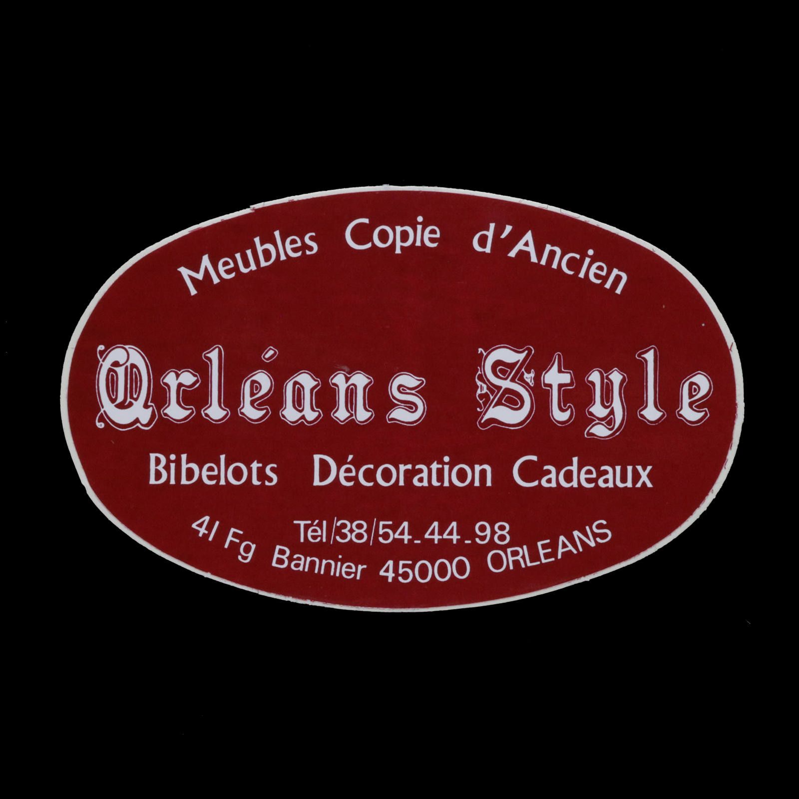 Orleans Style ヴィンテージステッカー