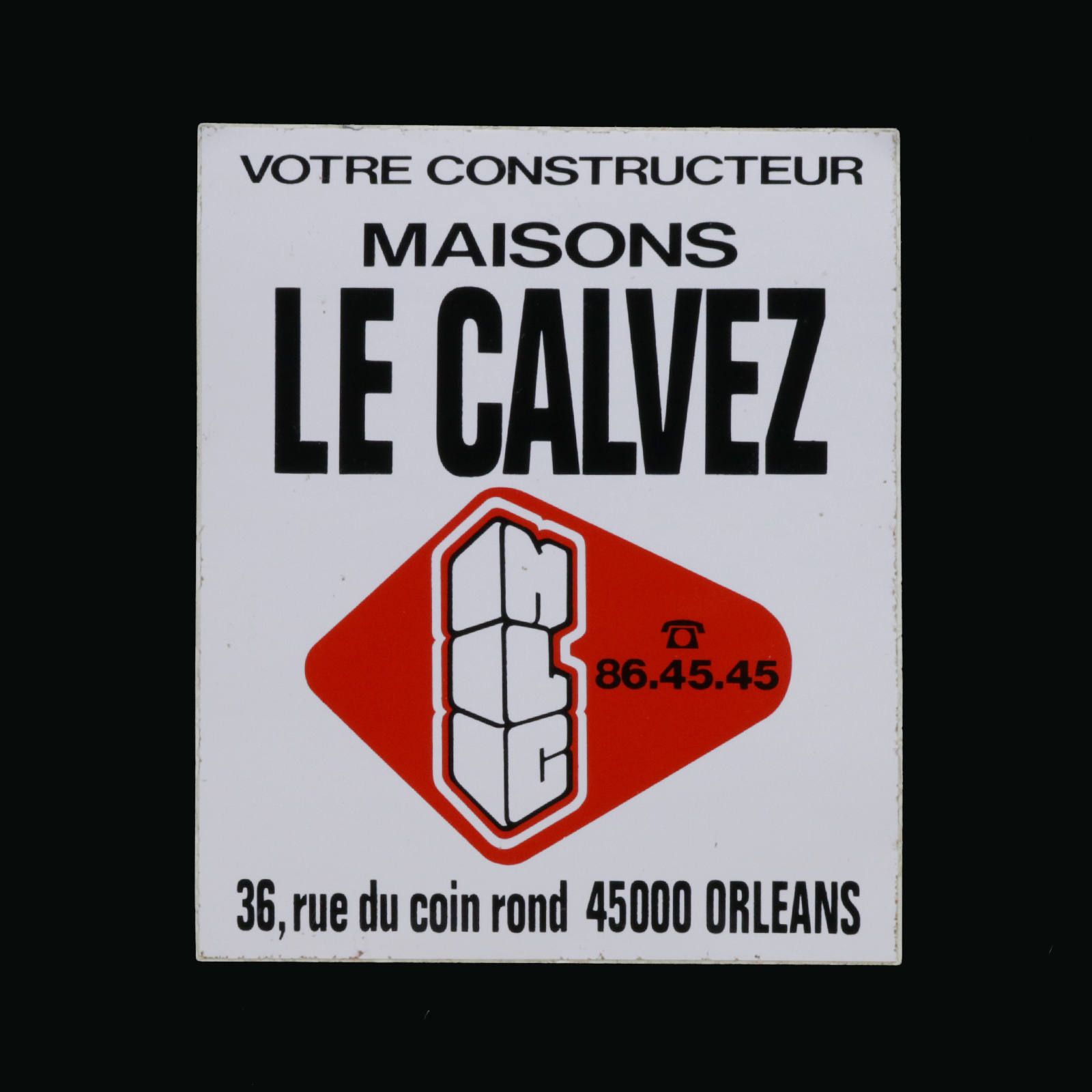MAISONS LE CALVEZ ヴィンテージステッカー