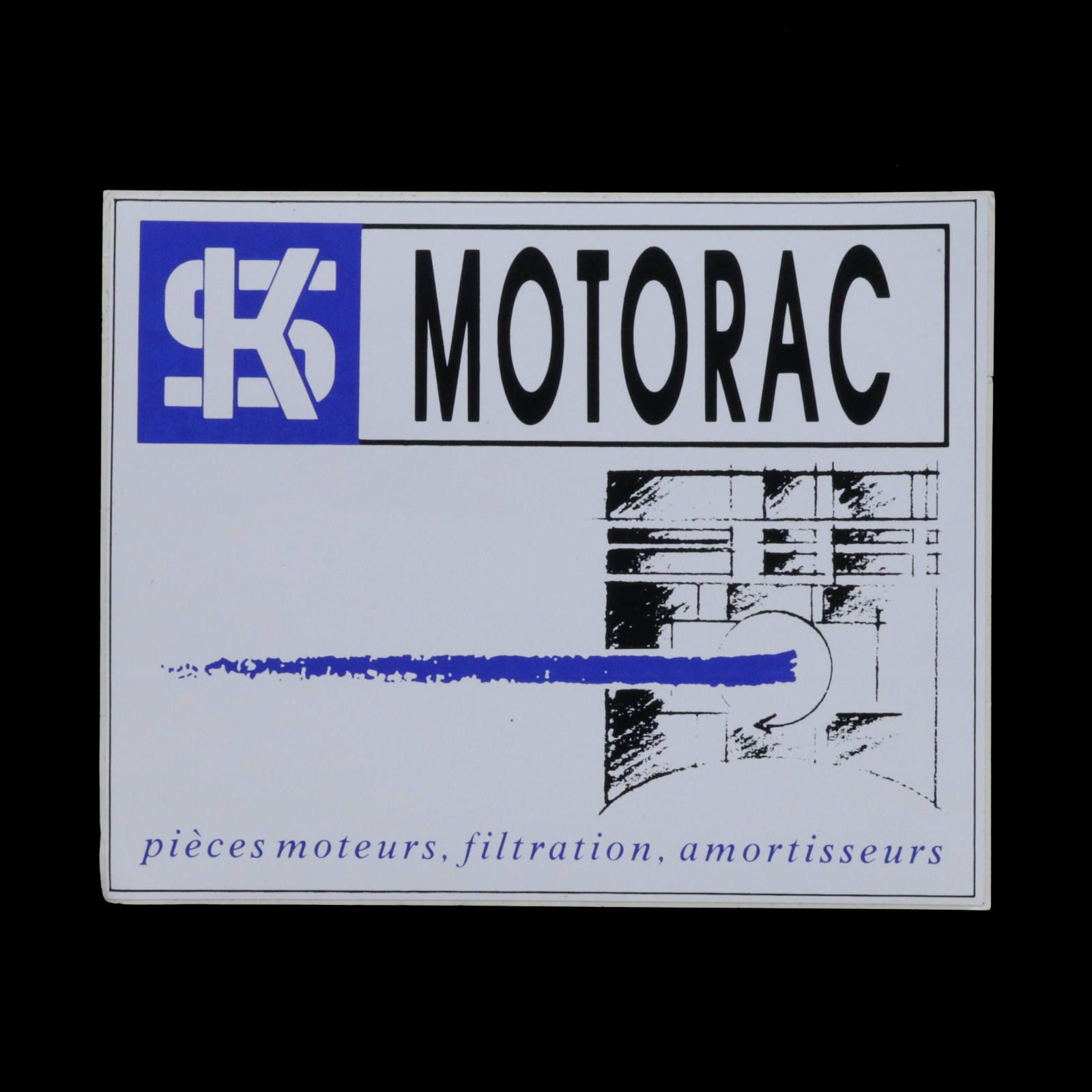 MOTORAC ヴィンテージステッカー