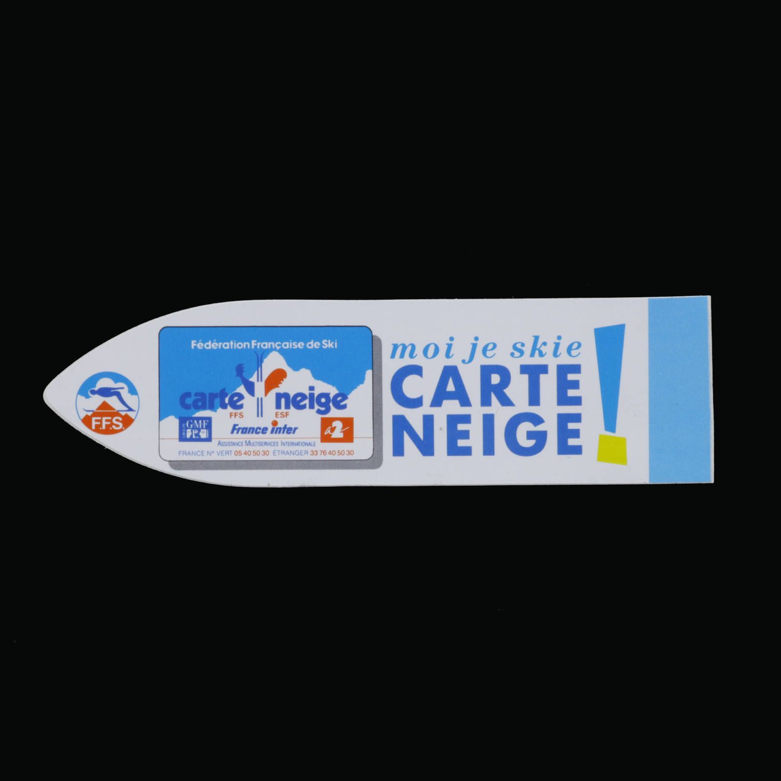 carte neige カルトネージェ ヴィンテージステッカー