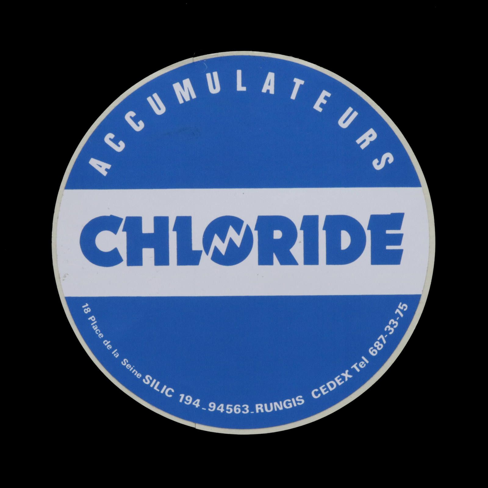 CHLORIDE ヴィンテージステッカー