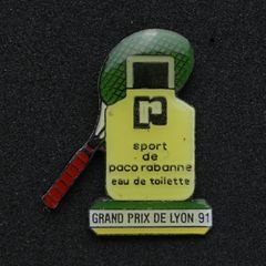 paco rabanne パコラバンヌ テニス大会 香水 フレンチピンズ