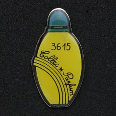 Collec コレック 3645 黄ボトル 香水 フレンチピンズ
