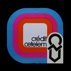 credit cetelem セテレム ヴィンテージステッカー
