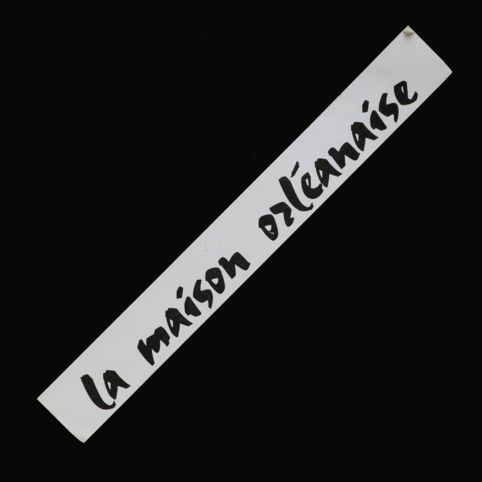 lca maison orleanaise ヴィンテージステッカー