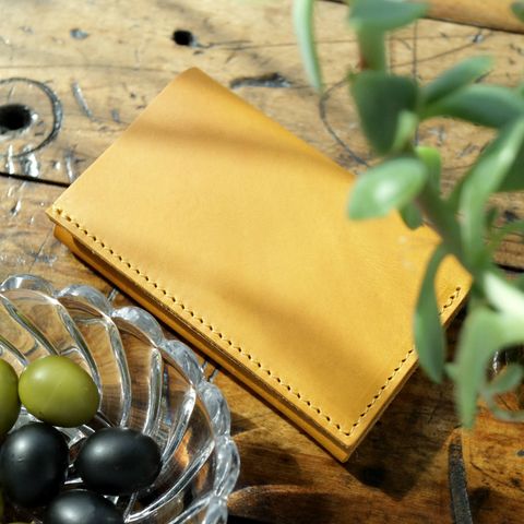 「straccio Liscio」ミニ財布 ナポリ