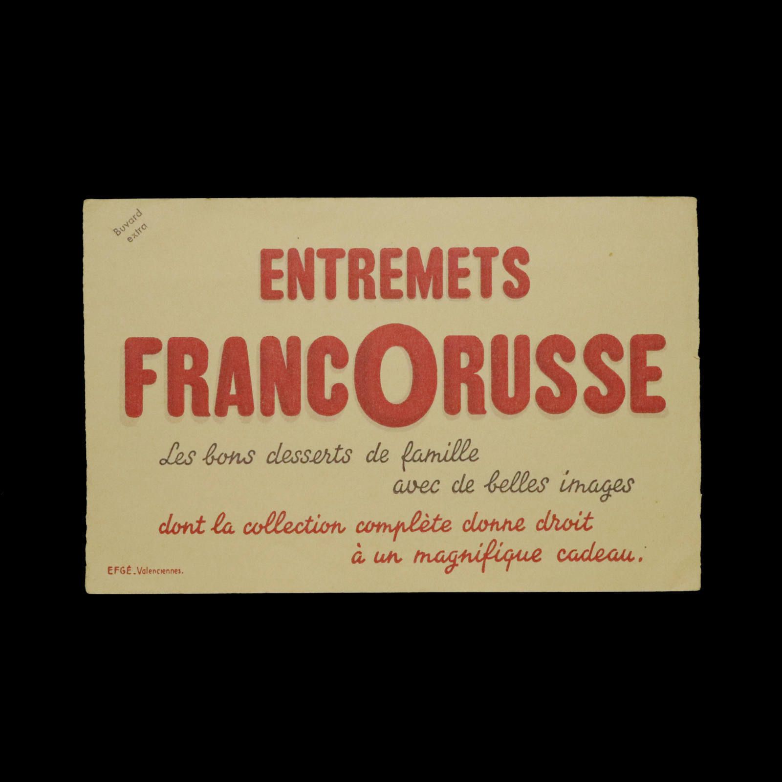 ENTREMETS FRANCO RUSSE ヴィンテージビュバー