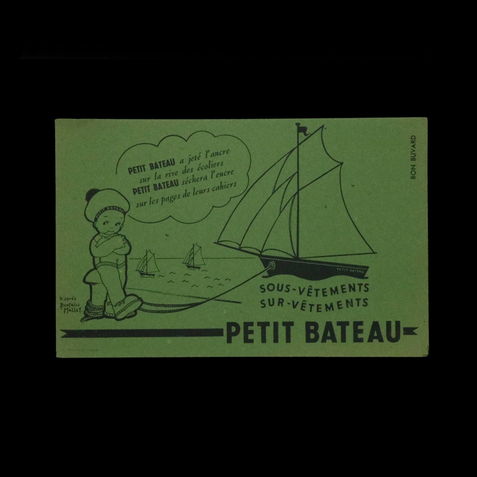 PETIT BATEAU プチバトー ベアトリス・マレ ヴィンテージビュバー