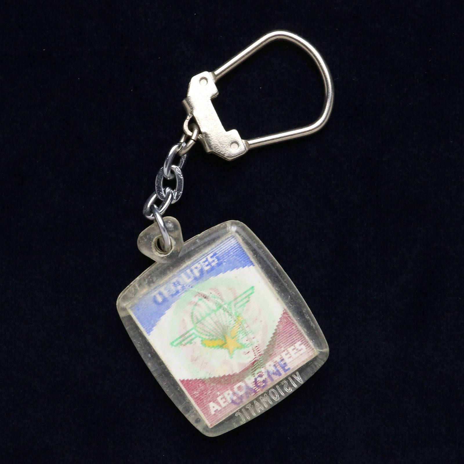 TROUPE AEROPORTEES フランス空挺部隊 レンチキュラー フレンチキーホルダー