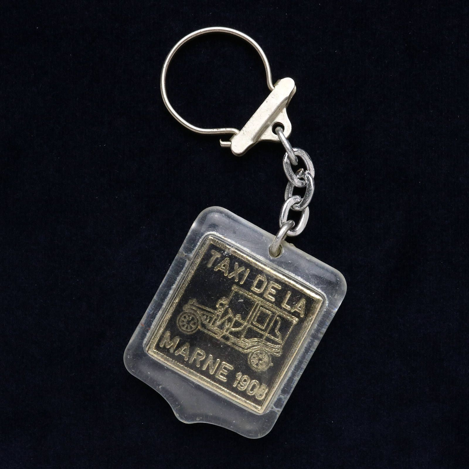 TAXI DE LA MARNE タクシー会社 フレンチキーホルダー