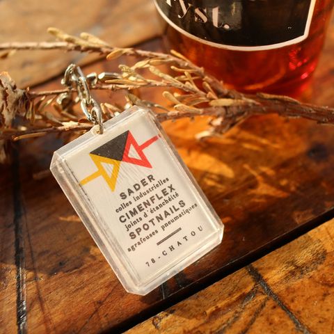 SADER CIMENFLEX SPOTNAILS フレンチキーホルダー