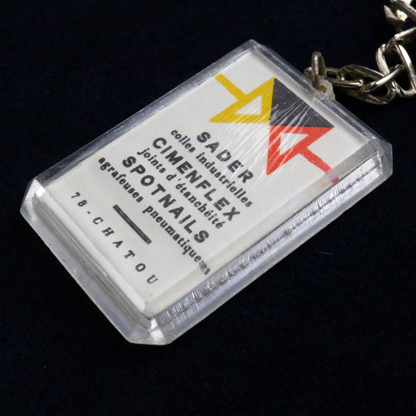 SADER CIMENFLEX SPOTNAILS フレンチキーホルダー